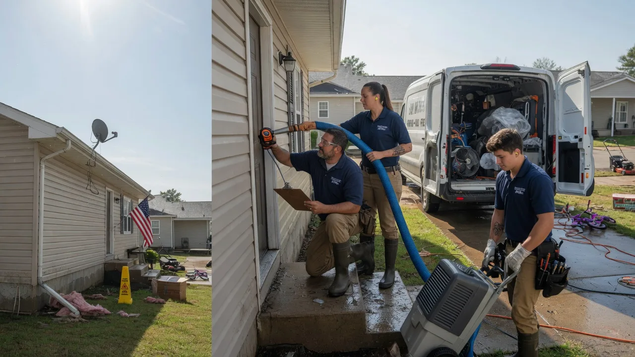 Ceiling Water Damage Restoration in Versailles, NY near me